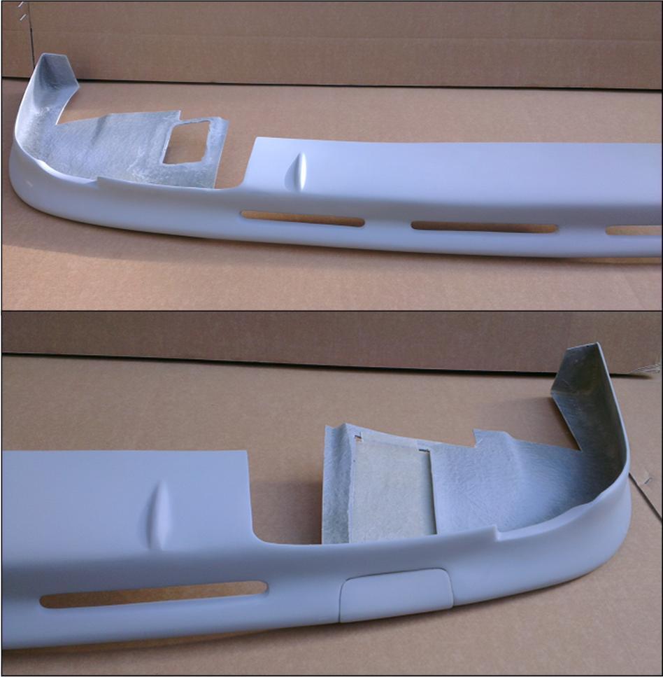 P1 Style Front Bumper Lip For 2002-2003 Subaru Impreza WRX Sedan – Unpainted Black Polyurethane By IKON MOTORSPORTS